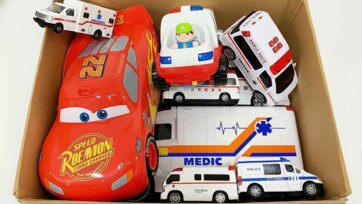 Toy Ambulance Rescue and Racing Car Adventure for Kids