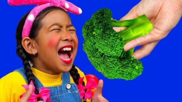 Funny Kid vs Broccoli - Tasting Challenge and Big Reactions