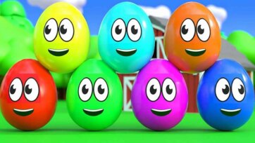 Happy Color Eggs Game - Fun Learning Colors for Toddlers and Preschool Kids